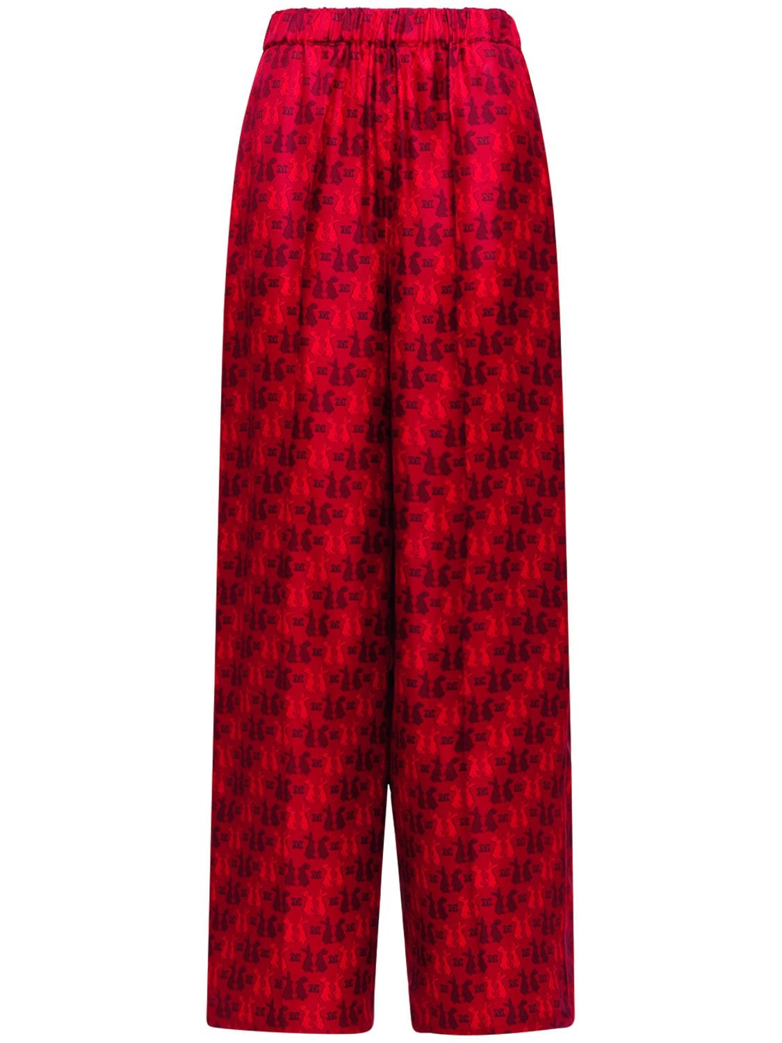 Anversa Printed Silk Twill Pajama Pants - MAX MARA - Modalova