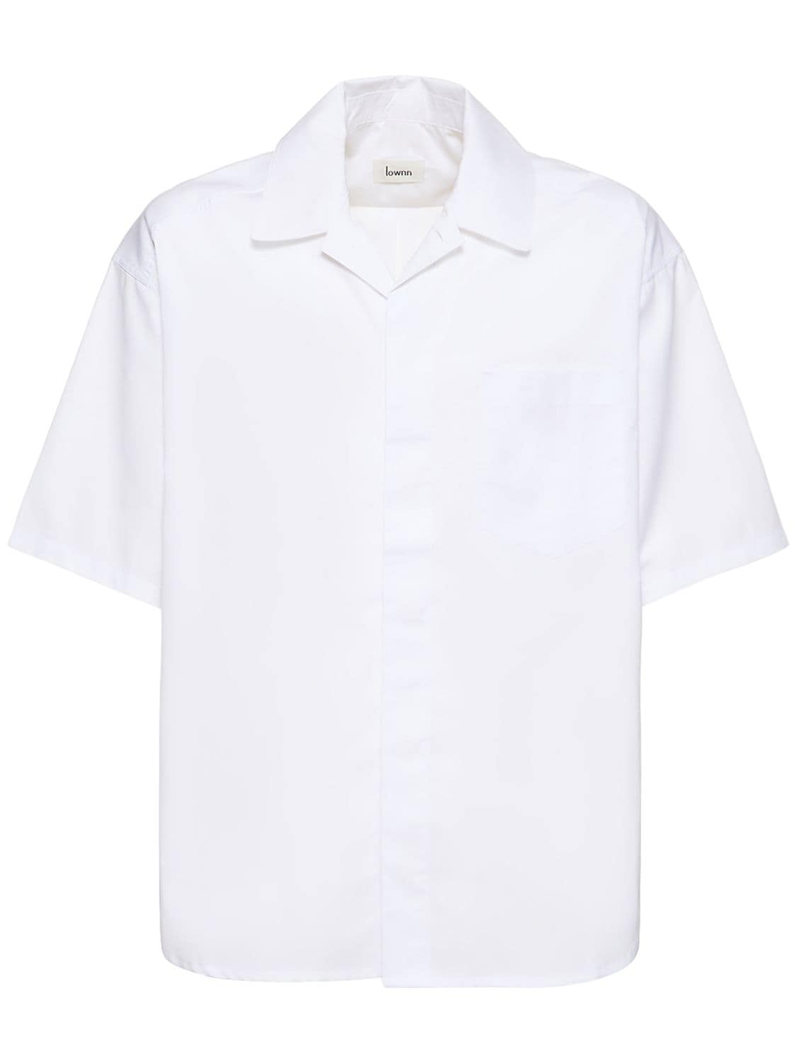 Cotton Poplin Shirt - LOWNN - Modalova