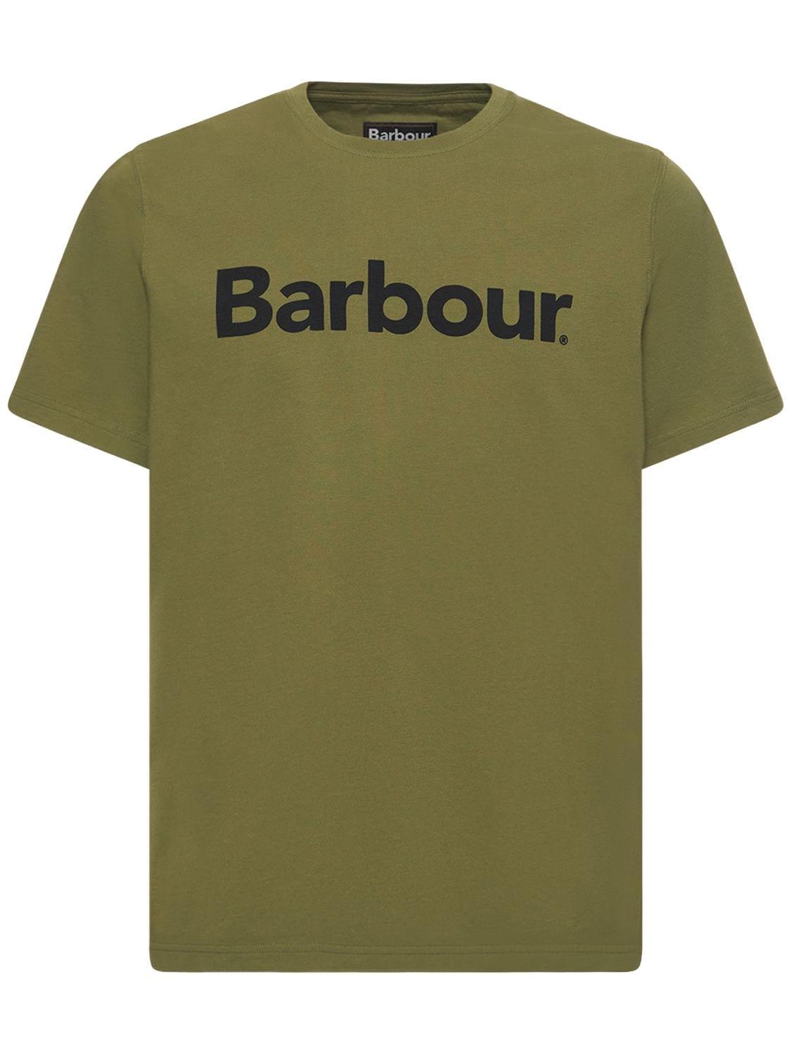 Logo Cotton T-shirt - BARBOUR - Modalova