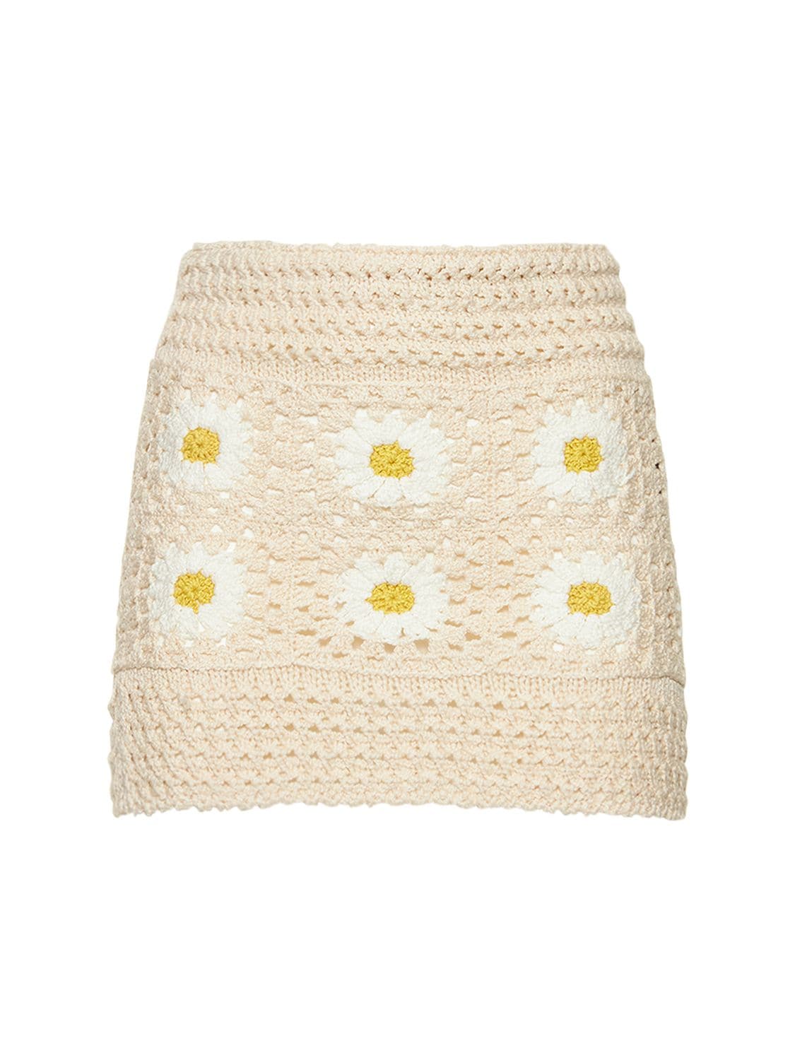Mujer Minifalda De Crochet De Algodón S - ALANUI - Modalova