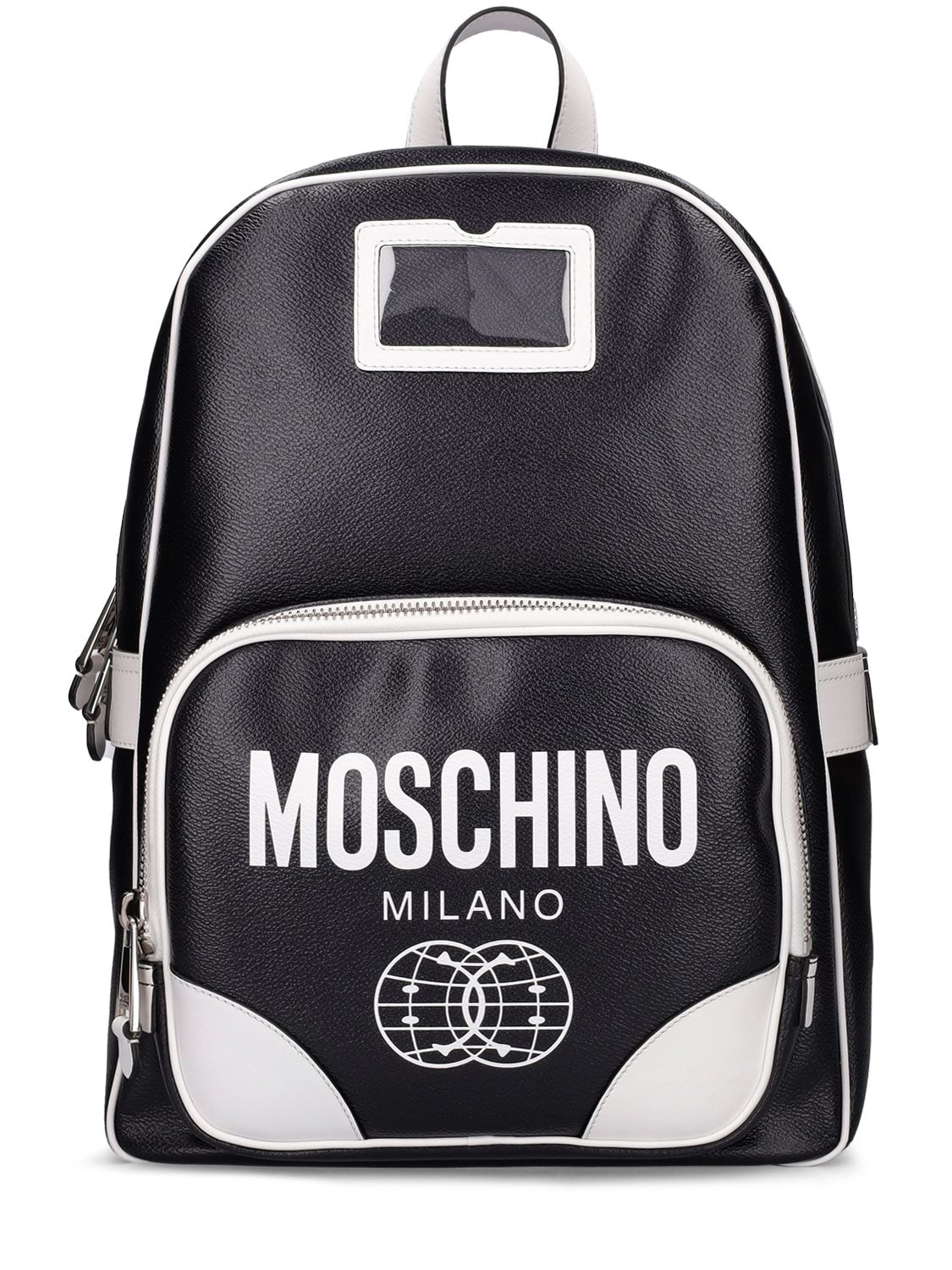 Logo Print Nylon Backpack - MOSCHINO - Modalova