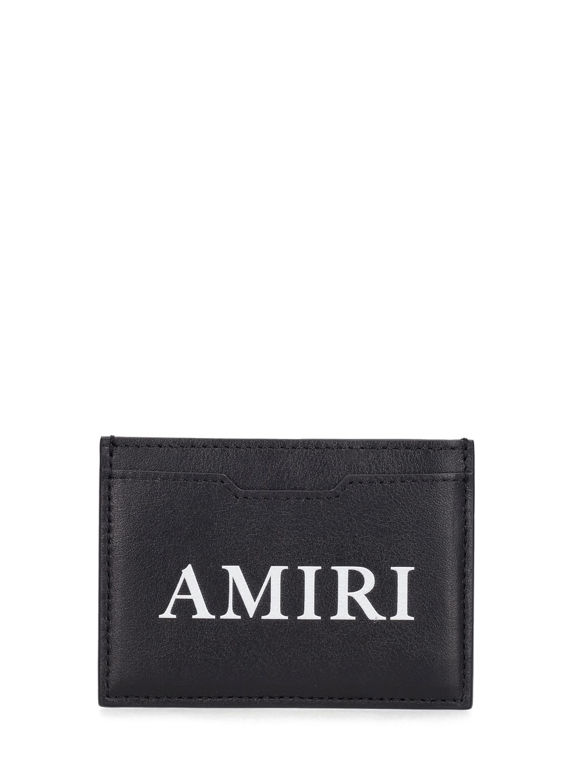 Porta Carte Di Credito Con Logo - AMIRI - Modalova