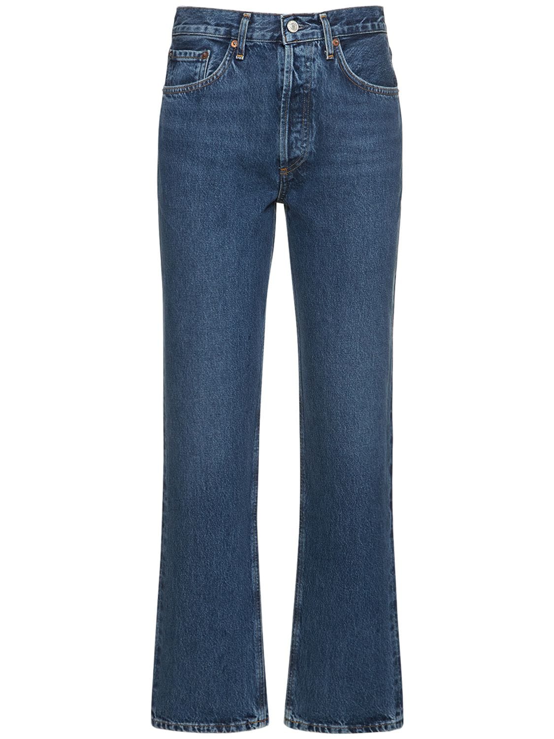 Mujer Jeans Rectos De Denim De Tiro Medio 24 - AGOLDE - Modalova
