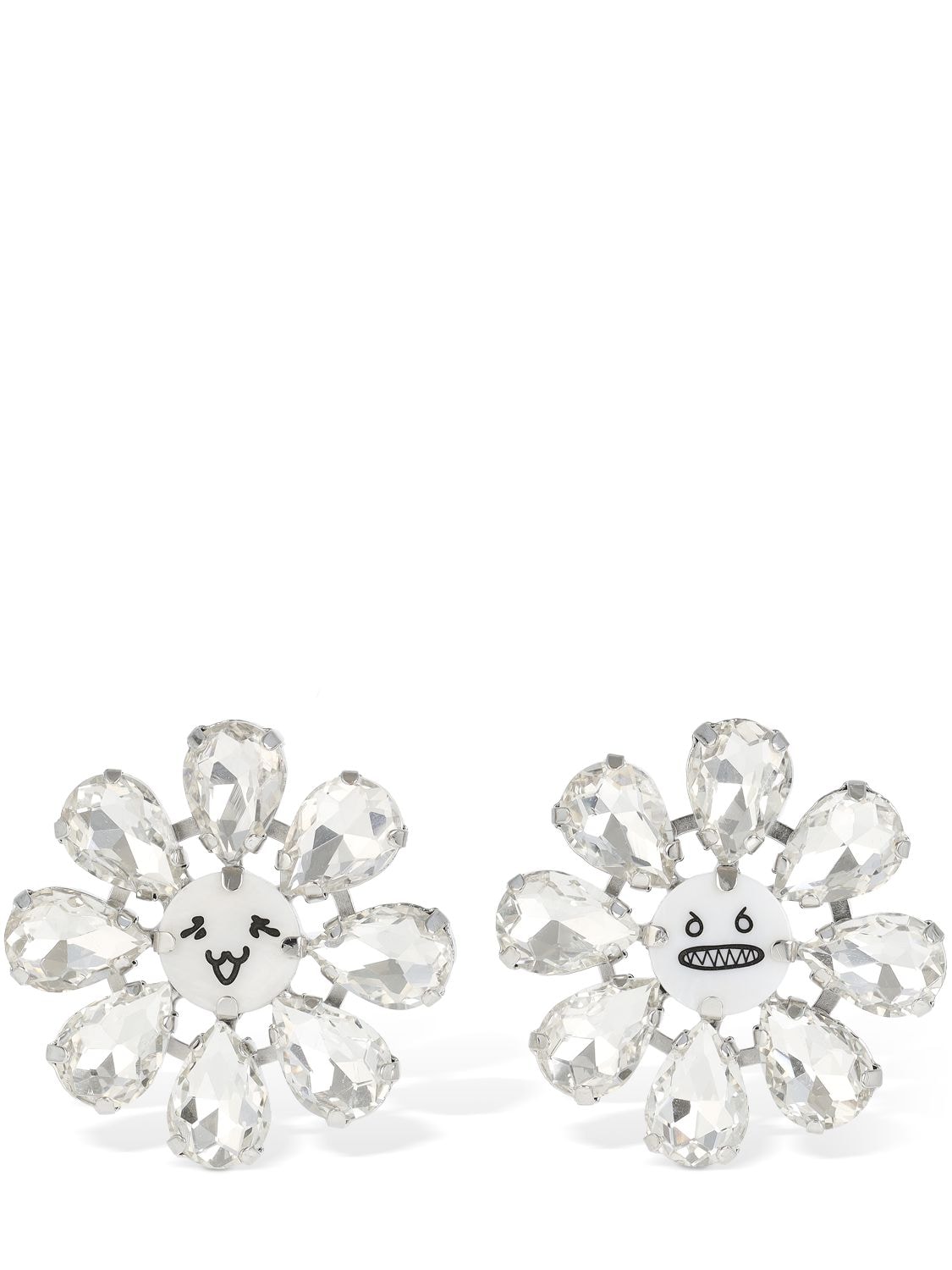 Crazy Daizy Mother Of Pearl Earrings - CHARLES JEFFREY LOVERBOY - Modalova
