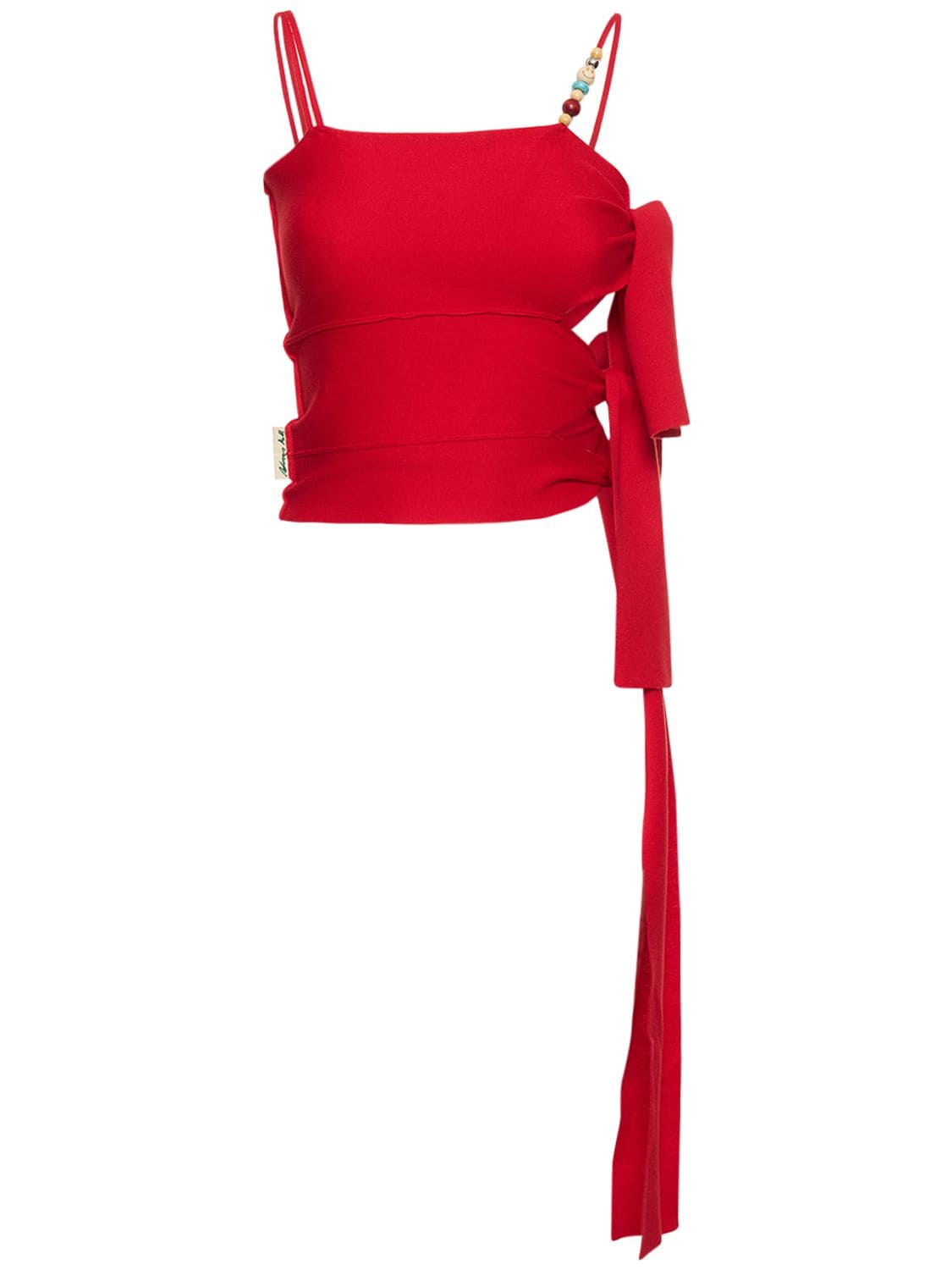 Tori Tying Cotton Knit Top - ANDERSSON BELL - Modalova