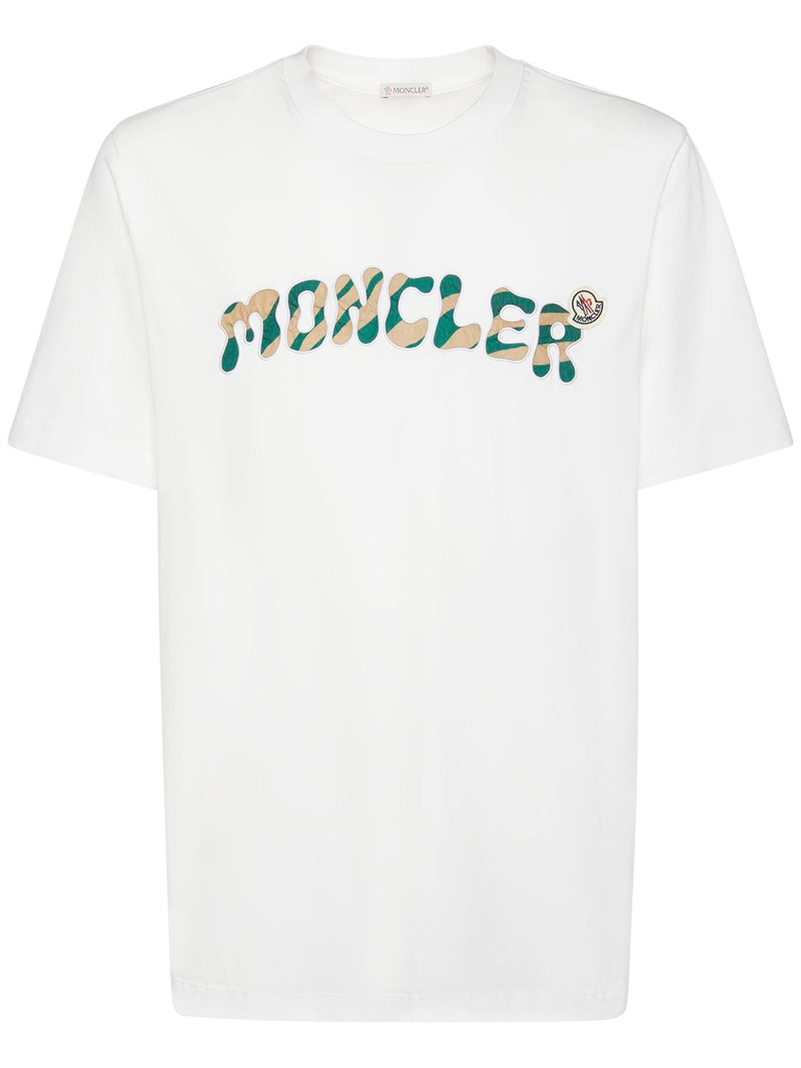 T-shirt Aus Jersey „archivio“ - MONCLER - Modalova