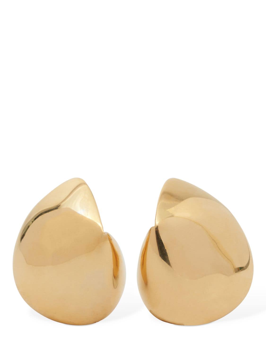 Mini Aura Brass Earrings - ALEXANDER MCQUEEN - Modalova