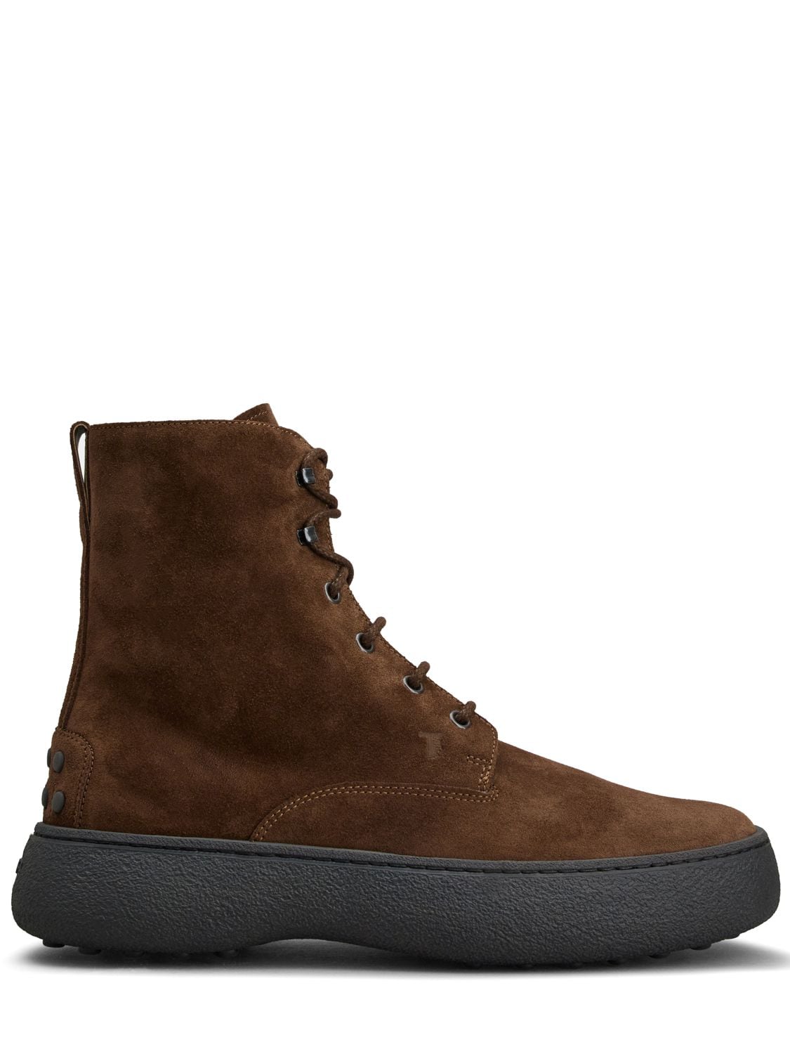 Suede Lace-up Boots - TOD'S - Modalova