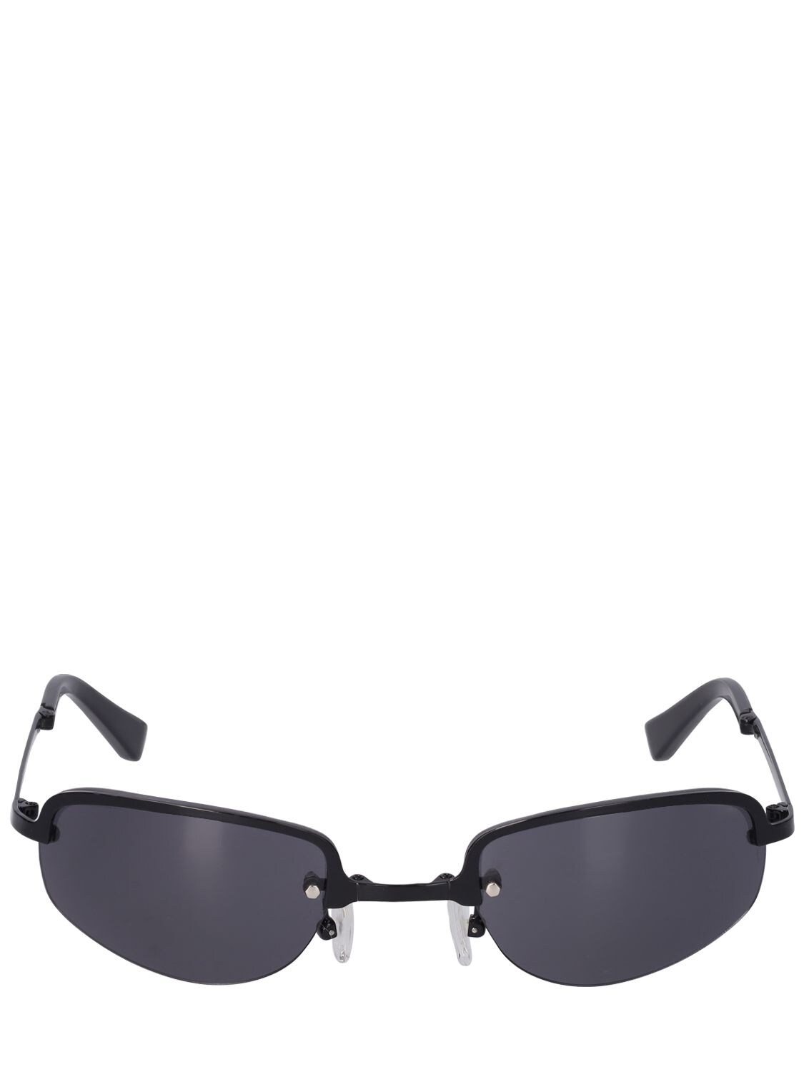 Siron Black Foldable Steel Sunglasses - A BETTER FEELING - Modalova
