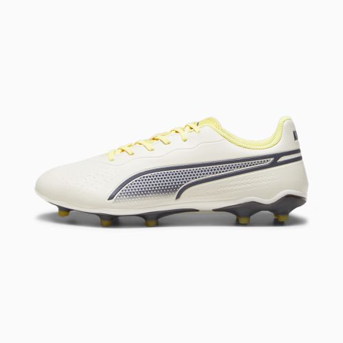 King Match FG/AG Football Boots, Grey, size 10 - PUMA - Modalova
