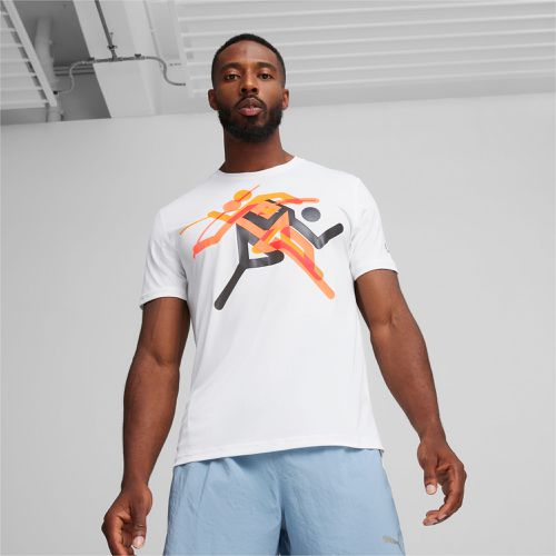 Camiseta con GrÃ¡ficos Para Hombre Run Faster Icons - PUMA - Modalova