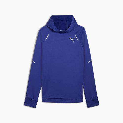 Run Grid Fleece Hoodie Men, , size Large - PUMA - Modalova