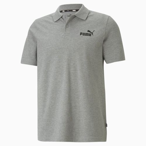 Essentials Pique Polo Shirt Men, Medium Grey Heather, size 3XL - PUMA - Modalova