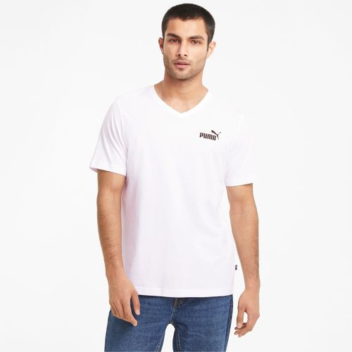 Essentials Herren T-Shirt mit V-Ausschnitt, , Größe: 3XL, Kleidung - PUMA - Modalova