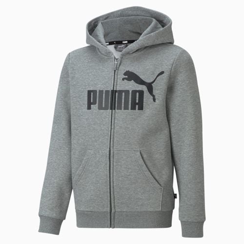 Scarpe Felpa con cappuccio a zip integrale Essentials con logo grande per ragazzi, /Erica - PUMA - Modalova