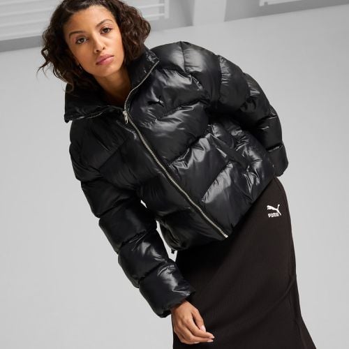 Glänzende Pufferjacke Damen, , Größe: L - PUMA - Modalova