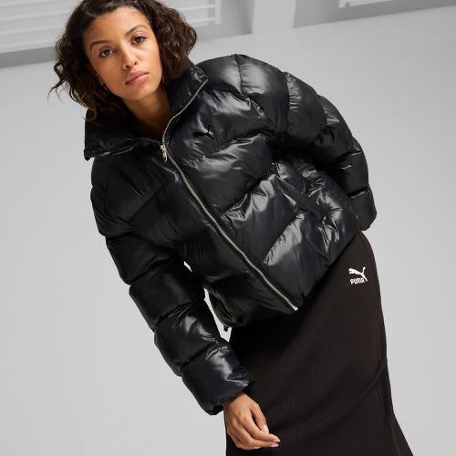 Glänzende Pufferjacke Damen, , Größe: L, Kleidung - PUMA - Modalova