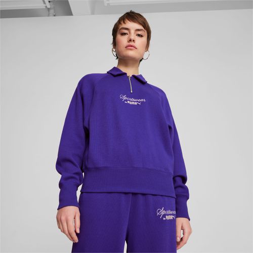 Classics+ Half Zip Polo Crew Women Shirt, , size 3XL - PUMA - Modalova