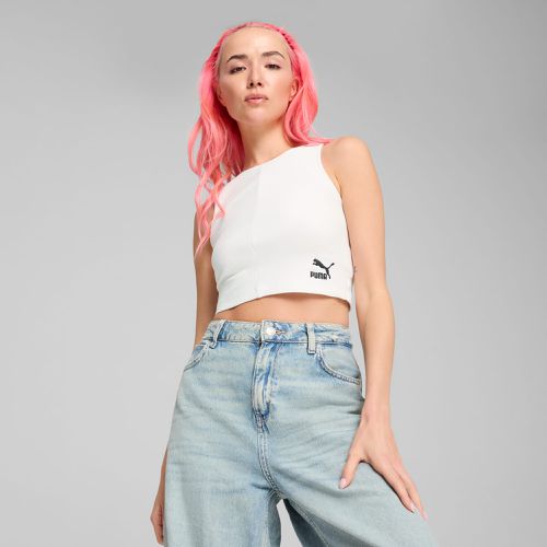 CLASSICS Geripptes Crop-Top Damen, , Größe: L, Kleidung - PUMA - Modalova