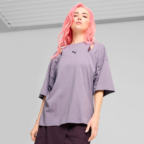 T-Shirt oversize con taglio a vivo DARE TO da donna, /Altro - PUMA - Modalova