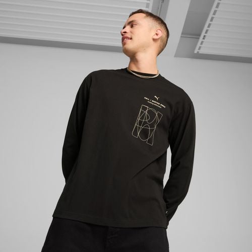 GRAPHICS "Working Dokument" Langarmshirt Herren, , Größe: L, Kleidung - PUMA - Modalova