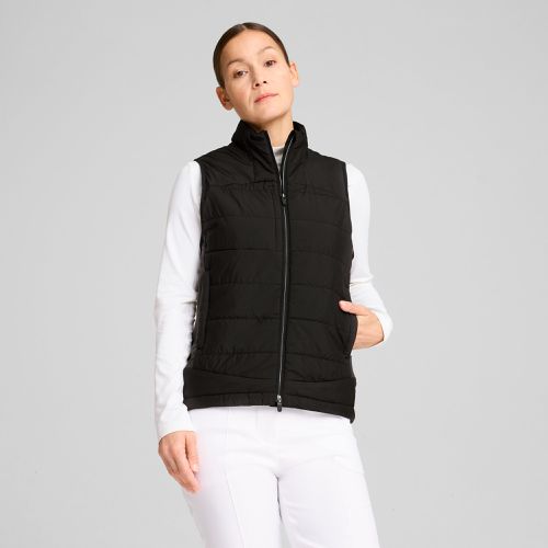 Kyley Quilted Golf Vest Women Jacket, , size Large - PUMA - Modalova