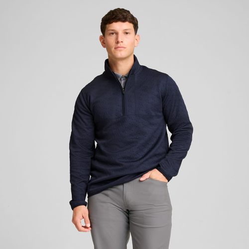 X Arnold Palmer Jacquard Quarter-Zip Top Shirt Men, Dark Blue, size 3XL - PUMA - Modalova