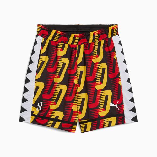 Scoot All Jaws Basketballshorts mit Allover-Print Herren, Mit Abstract Muster, , Größe: 3XL, Kleidung - PUMA - Modalova