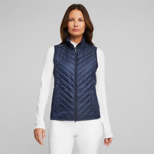 Frost Women's Golf Quilted Vest, Dark Blue, size Large - PUMA - Modalova