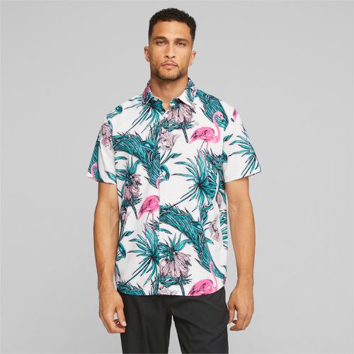 Camisa de Golf de Botones Hombres Palm Tree Crew Para Hombre - PUMA - Modalova