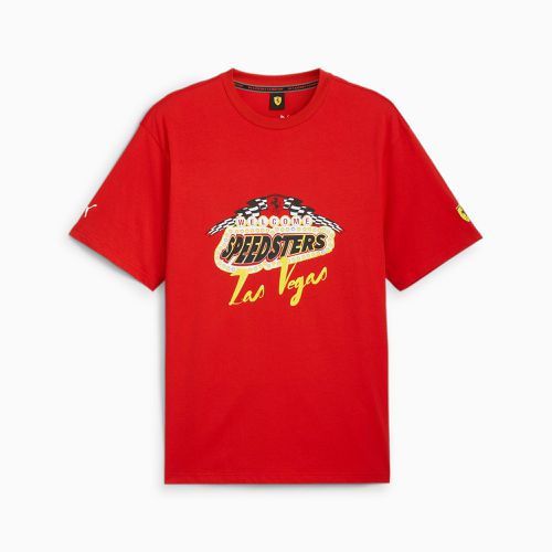 Scuderia Ferrari Race Garage Crew Las Vegas T-Shirt, Red, size Large - PUMA - Modalova