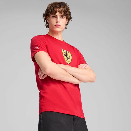 T-Shirt Scuderia Ferrari Race con scudetto grande colorato da uomo, /Altro - PUMA - Modalova