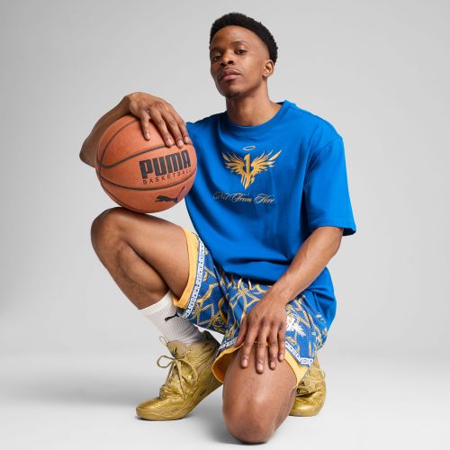 Melo Golden Basketball T-Shirt Men, Blue, size 3XL - PUMA - Modalova
