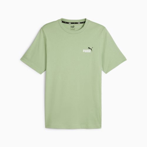 Essentials+ zweifarbiges T-Shirt mit kleinem Logo Herren, , Größe: 3XL, Kleidung - PUMA - Modalova