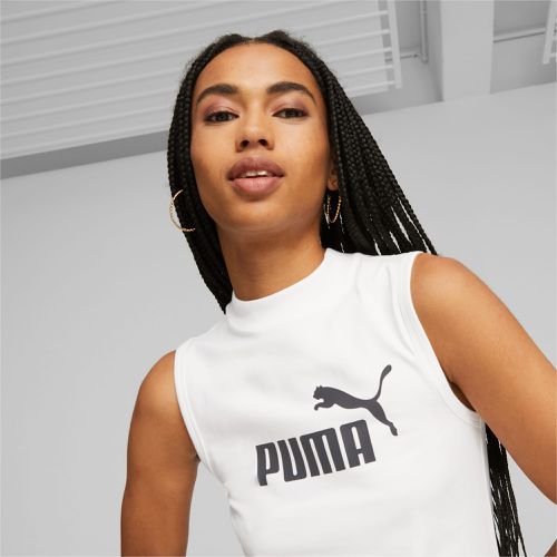 Tank top con logo aderente Essentials da donna, /Altro - PUMA - Modalova