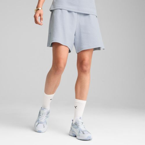 HER 5" Shorts mit hohem Bund Damen, , Größe: L, Kleidung - PUMA - Modalova