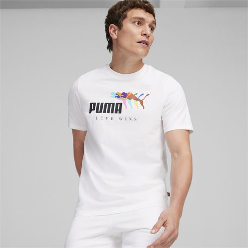 Camiseta Ess+ Love Wins Para Hombre - PUMA - Modalova