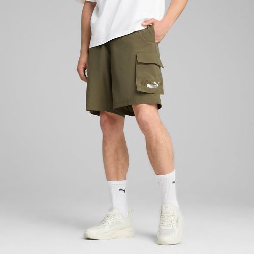 Shorts cargo in tessuto Essentials con logo N. 1 da 9" da uomo, /Altro - PUMA - Modalova