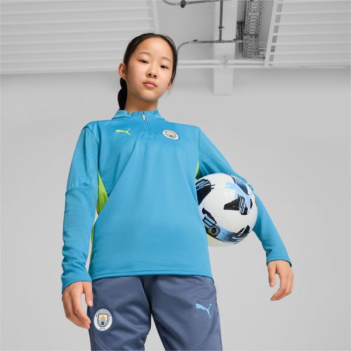 Camiseta de Training Manchester City con Cremallera de Un Cuarto Para Jóvenes, / - PUMA - Modalova