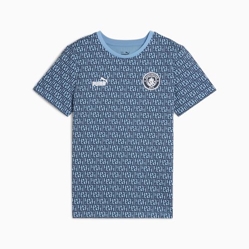 Manchester City ftblCULTURE T-Shirt mit Allover-Print Teenager Für Kinder, , Größe: 116, Kleidung - PUMA - Modalova