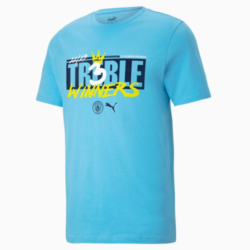 Camiseta Juvenil Manchester City Triplete 22/23 - PUMA - Modalova