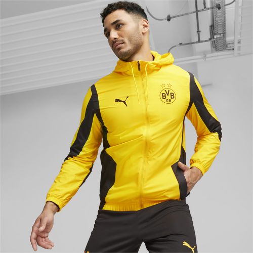 Borussia Dortmund Men's Pre-Match Football Jacket, /, size 3X Large - PUMA - Modalova