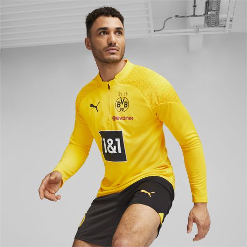 Maglia da training calcio Borussia Dortmund con zip corta, //Altro - PUMA - Modalova