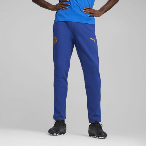 Olympique De Marseille Football Casuals Football Sweatpants, Royal Blue, size 3X Large - PUMA - Modalova