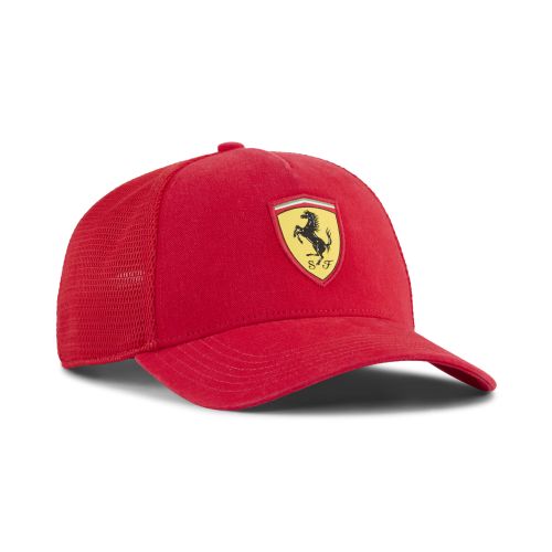 Scuderia Ferrari Trucker Cap in Red - PUMA - Modalova