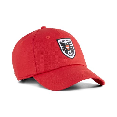 Cappellino Austria Essentials, Accessori, Rosso, OSFA - PUMA - Modalova
