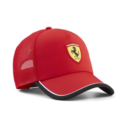 Scuderia Ferrari Trucker Cap in Red - PUMA - Modalova