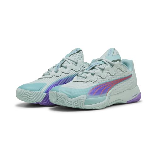 Zapatillas de pádel NOVA Elite para mujer, Peaceful Azul/Morado Glimmer/Safe Lake, 35.5 - PUMA - Modalova