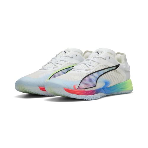 Scarpe da pallamano Accelerate NITRO™ SQD 4 ENERGY unisex, Scarpe, Bianco, 44 - PUMA - Modalova