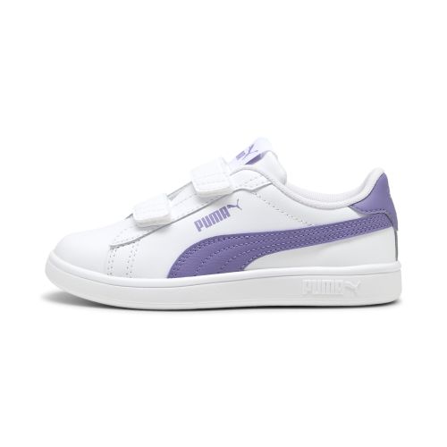 Sneakers Smash 3.0 Leather V da bambini, Scarpe, Bianco, 27.5 - PUMA - Modalova